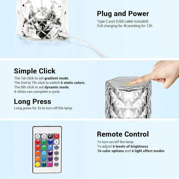 Rechargeable Table Lamp